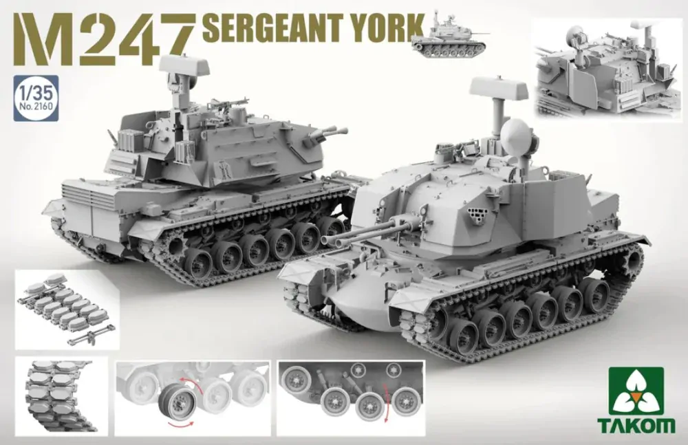 Takom M247 Sergeant York 1/35
